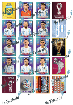 Transfers chocolinas figuritas mundial