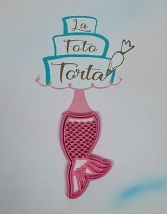 Cortante con sello cola de sirena