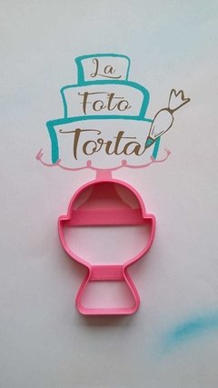 Cortante silueta cáliz de comunión