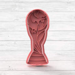 Cortante con sello copa del mundo. Mundial