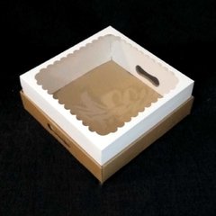 Caja desayuno o tortas bajas 30 x 30 x 12 - comprar online