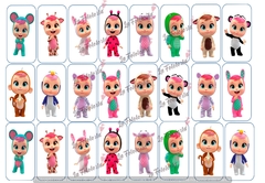 Transfer Bebés Llorones Oreo - Icepop - Chocolina - tienda online