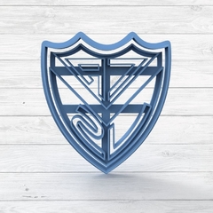 CORTANTE PARA COOKIE CON SELLO ESCUDO VELEZ