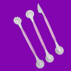 Set estecas ruedita x3