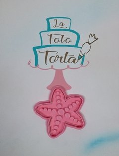 Cortante con sello estrella de mar