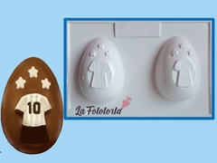 MOLDE PLACA PARA HUEVO DE PASCUA CAMISETA ARGENTINA ☆☆☆ 11 CM. ARGENTINA MUNDIAL MESSI