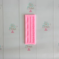 Molde de silicona guardas x 3