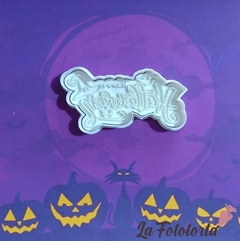 Cortante con sello Halloween