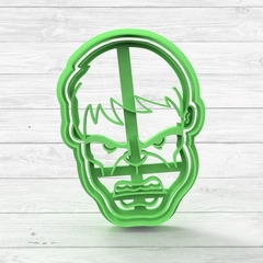 CORTANTE CON SELLO PARA COOKIES HULK CARA