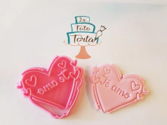 Cortante corazón Te Amo