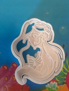 Cortante Con Sello Sirenita Ariel