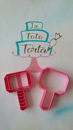 Cortante con sello martillo de Thor
