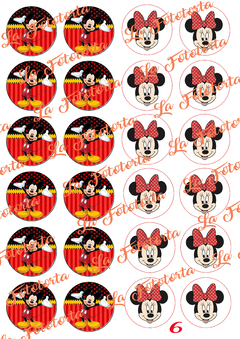 Imagen de Transfer para oreo Mickey