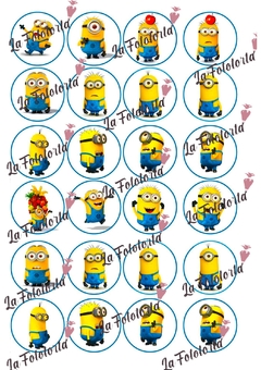 Transfer Minions Oreo - tienda online