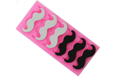Molde de silicona 6 bigotes