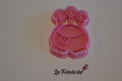 CORTANTE CON SELLO PARA COOKIES MONSTRUITOS 1,2,3 o 4 X 1 - La Fototorta
