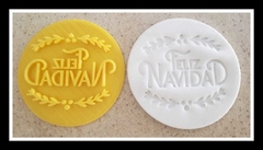 Texturizador para galletitas Navidad 1