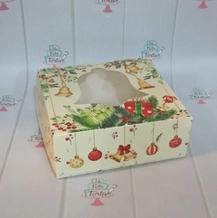 Caja navideña campana 24*24*11 - comprar online