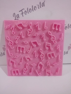 Texturizador Marcador de Pasta Notas Musicales