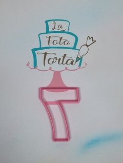 Cortante silueta numero 7