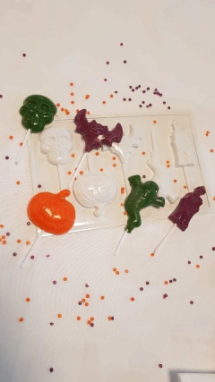 Molde para hacer paletas de chocolate de Halloween - comprar online