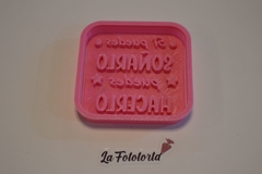 CORTANTE CON SELLO PARA COOKIES FRASE