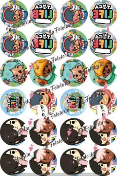 Transfer Tocaboca oreo - Icepop - La Fototorta