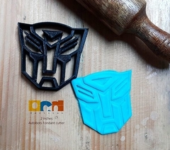 CORTANTE CON SELLO PARA COOKIES TRANSFORMERS