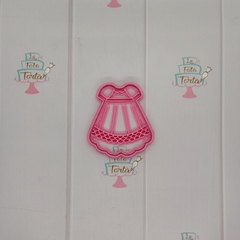 CORTANTE CON SELLO PARA COOKIES VESTIDO COMUNIÓN