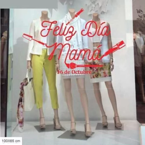 Vidrieras Día De La Madre, Avalon Vinilos