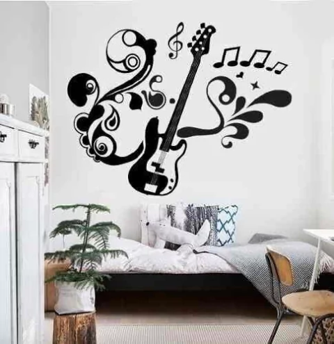 MUSIC 02. Guitarra Electrica Notas Musica