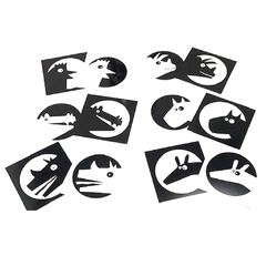 Imagen de DEL DERECHO Y DEL REVÉS ¿LOS VES? juego de cartas