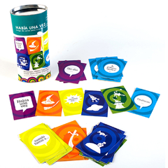 HABÍA UNA VEZ Juego de cartas para inventar cuentos - Juegos del Caracol
