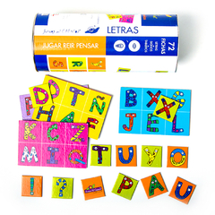 Imagen de JUEGO CON LETRAS Loteria bingo - 6 Juegos diferentes