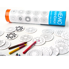 MEMO MANDALA PARA PINTAR juego de memoria en internet