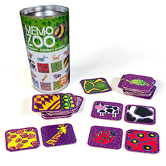 MEMO ZOO XL juego de memoria animales - Juegos del Caracol