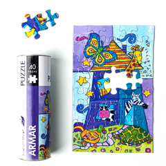 PUZZLE CASA DE ANIMALES ROMPECABEZAS 40 piezas - Juegos del Caracol