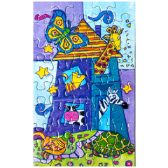 PUZZLE CASA DE ANIMALES ROMPECABEZAS 40 piezas - Juegos del Caracol