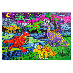 PUZZLE DINOSAURIO ROMPECABEZAS 70 piezas - comprar online