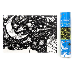 PUZZLE ESPACIAL NOCTURNO ROMPECABEZAS FLUORESCENTE 70 piezas en internet