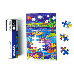 PUZZLE FONDO DEL MAR ROMPECABEZAS 40 piezas - tienda online