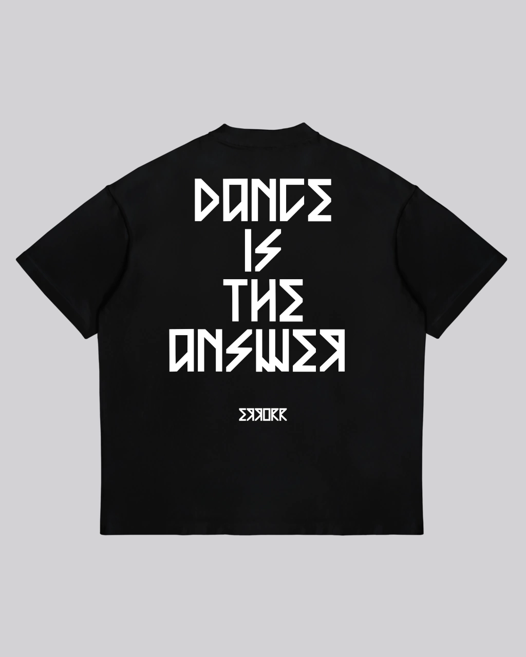 Camiseta Oversized Dance is the Answer Black