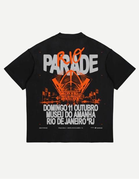 CAMISETA PARADE OVERSIZED - RIO PARADE