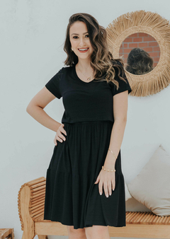 Vestido de amamentação 2 marias