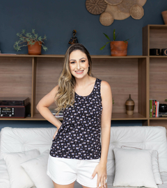 Regata de amamentação tal mãe estampada