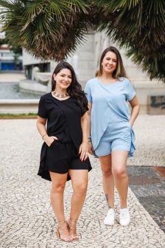 Conjunto de amamentação em tecido plano - comprar online