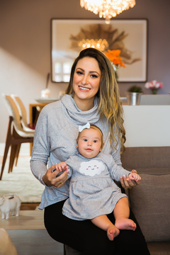 Vestido baby mg longa lanzinha nuvem tal filha - comprar online