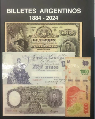Catalogo Billetes Argentinos 1884-2024