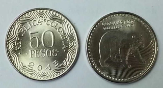 COLOMBIA 2013 50 PESOS