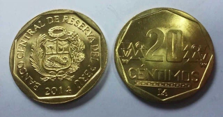 PERÚ 2014 20 CENT
